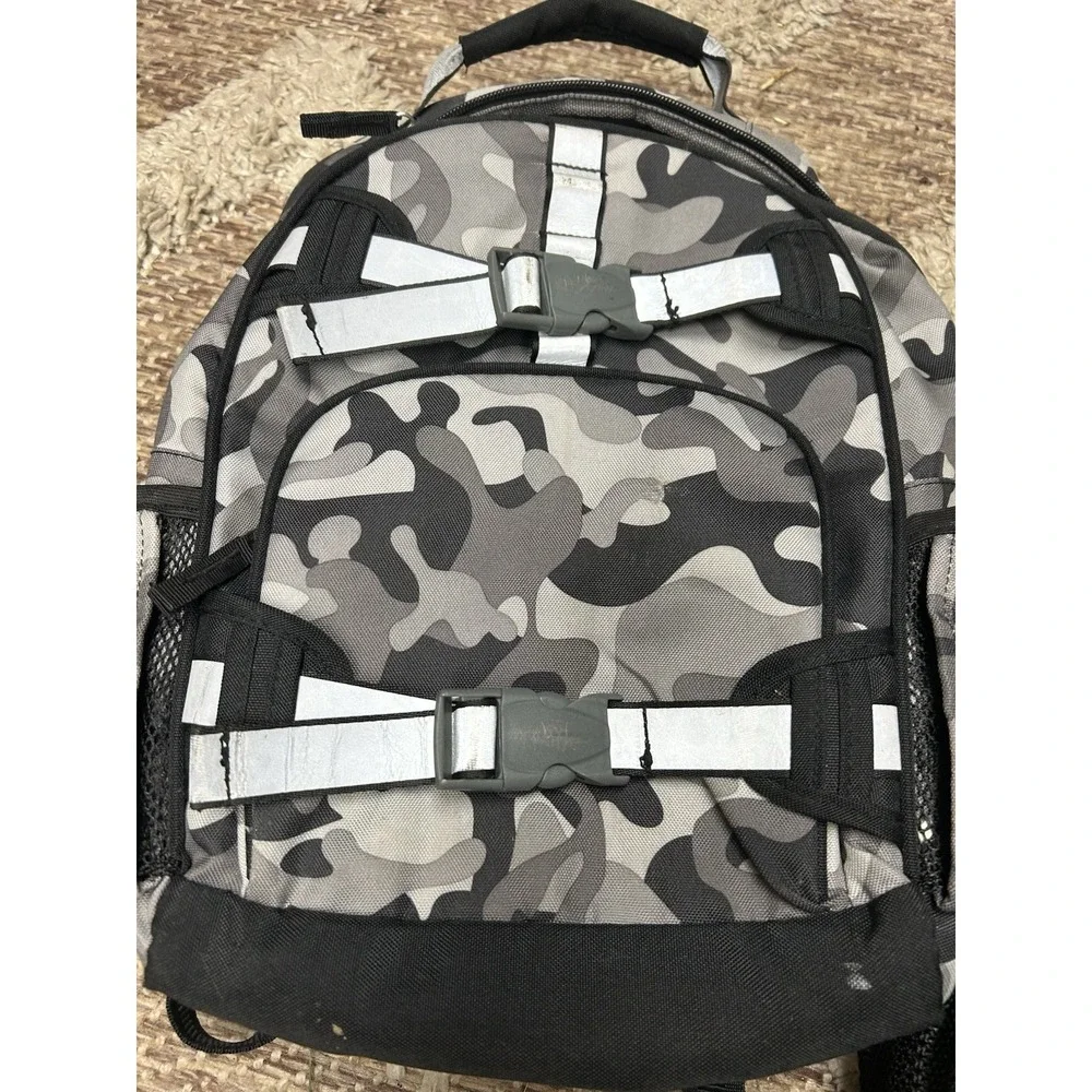 Pottery Barn Kids Size Small Camo Backpack And Matching Lunch‎ Box
